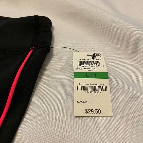 Girls ideology active cropped leggings new - Picture 3 of 4